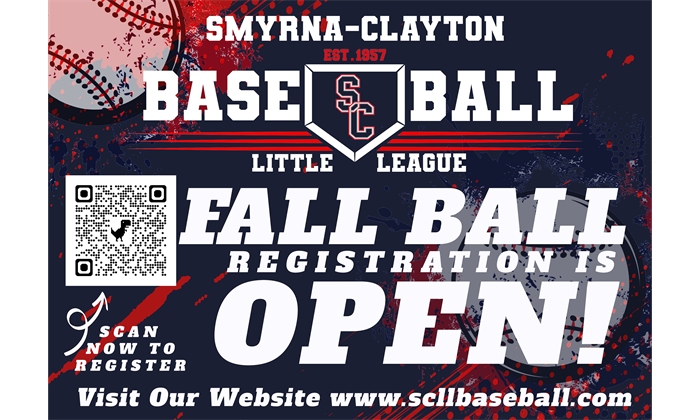 Fall Ball 2026 - OPEN NOW