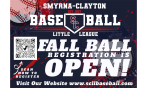 Fall Ball 2026 - OPEN NOW